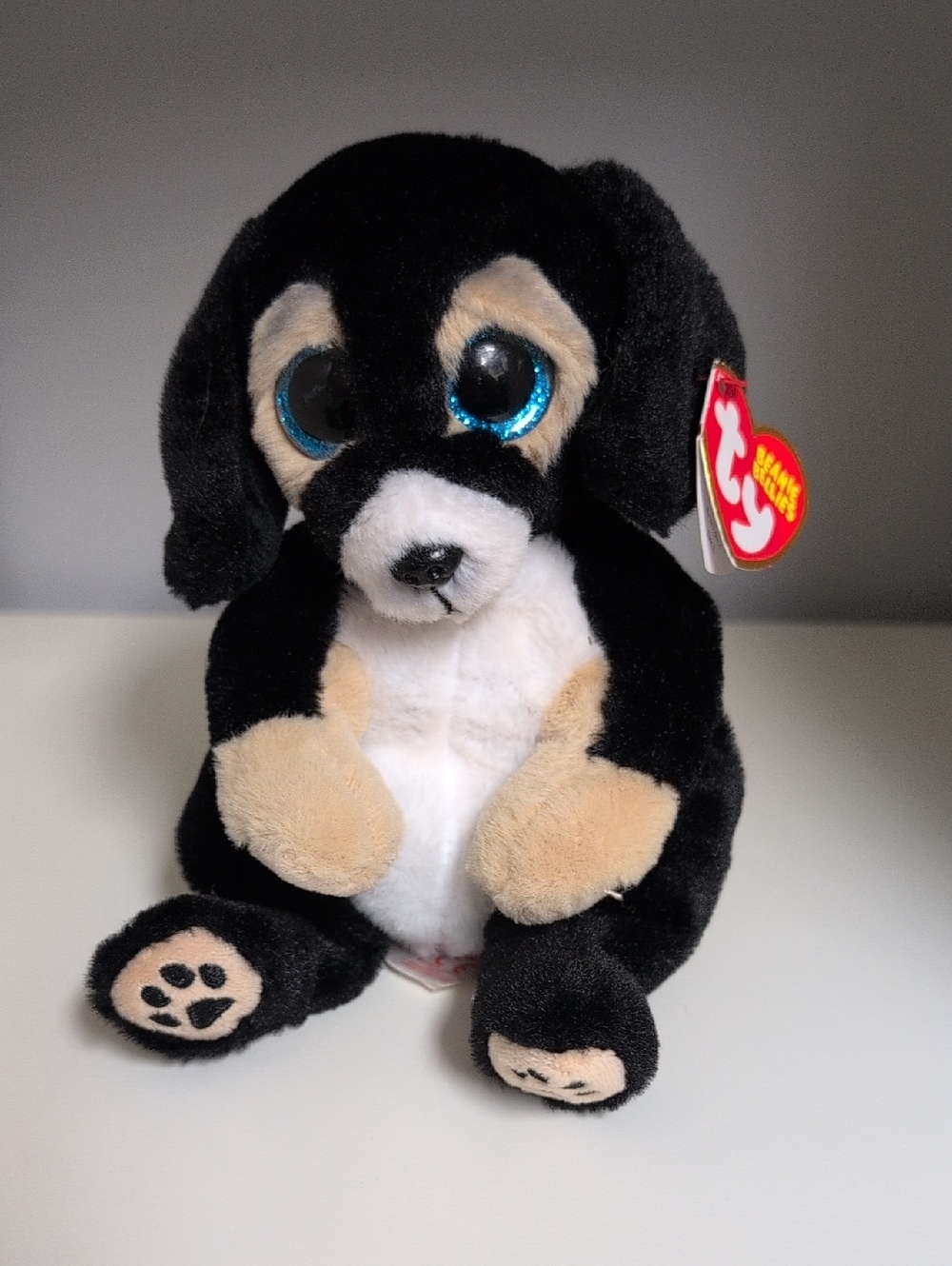 💜2/$20💜 Ty Beanie Bellies Ranger 6" BNWT Puppy Dog Beanie Collectible Plush